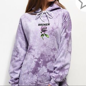 Zumiez Tops - Brand New Broken Promises Purple hoodie Zumiez Tops - Brand New Broken Promises Purple hoodie